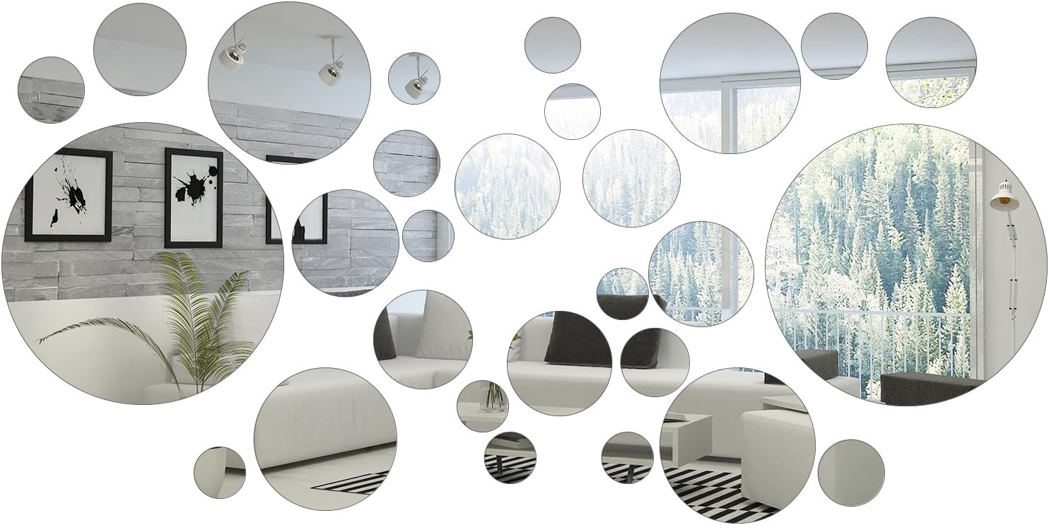 Round mirror decal - Image 2